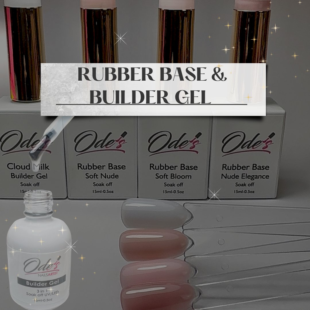 Rubber Base & Builder gel✨