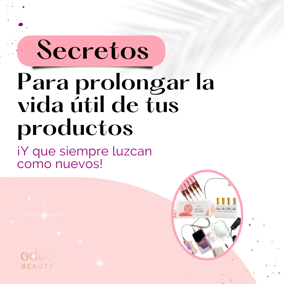 Prolonga la vida útil de tus productos y herramientas de manicura