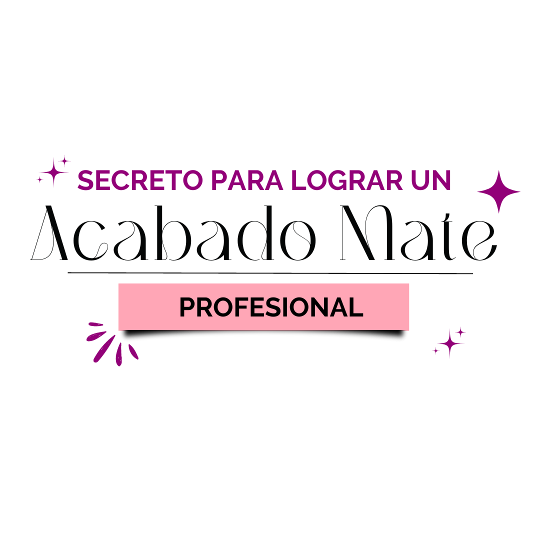 Secreto para lograr un acabado mate profesional en las uñas