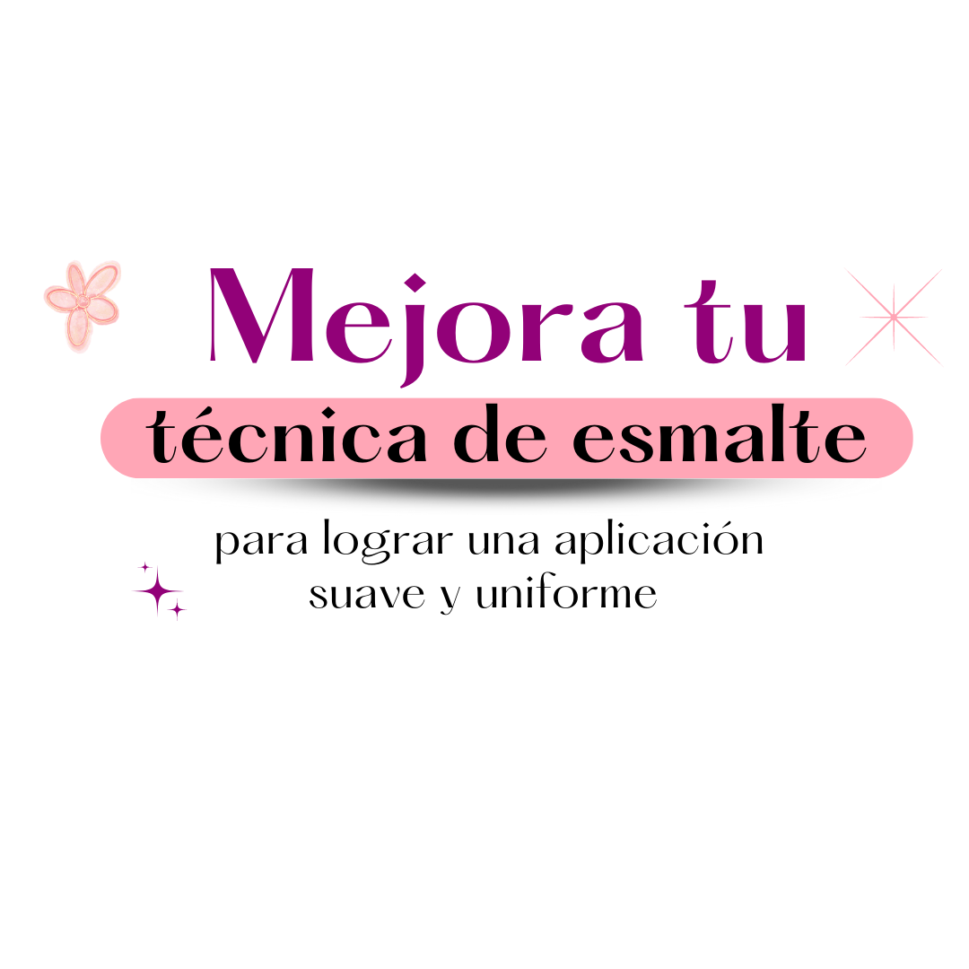 Mejora tu técnica de esmalte para lograr una aplicación suave y uniforme