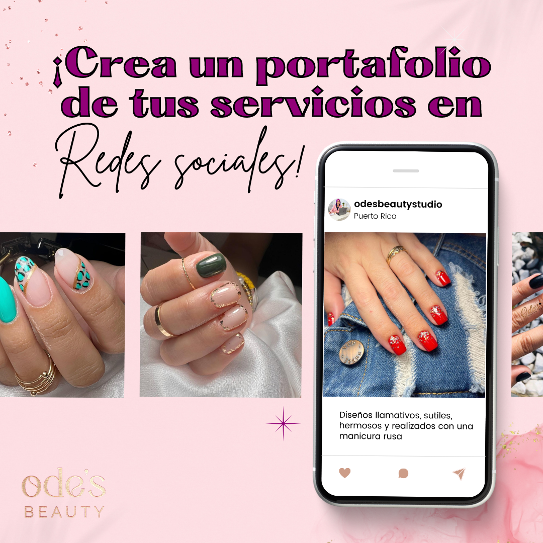 Crea un portafolio de tus servicios en redes sociales