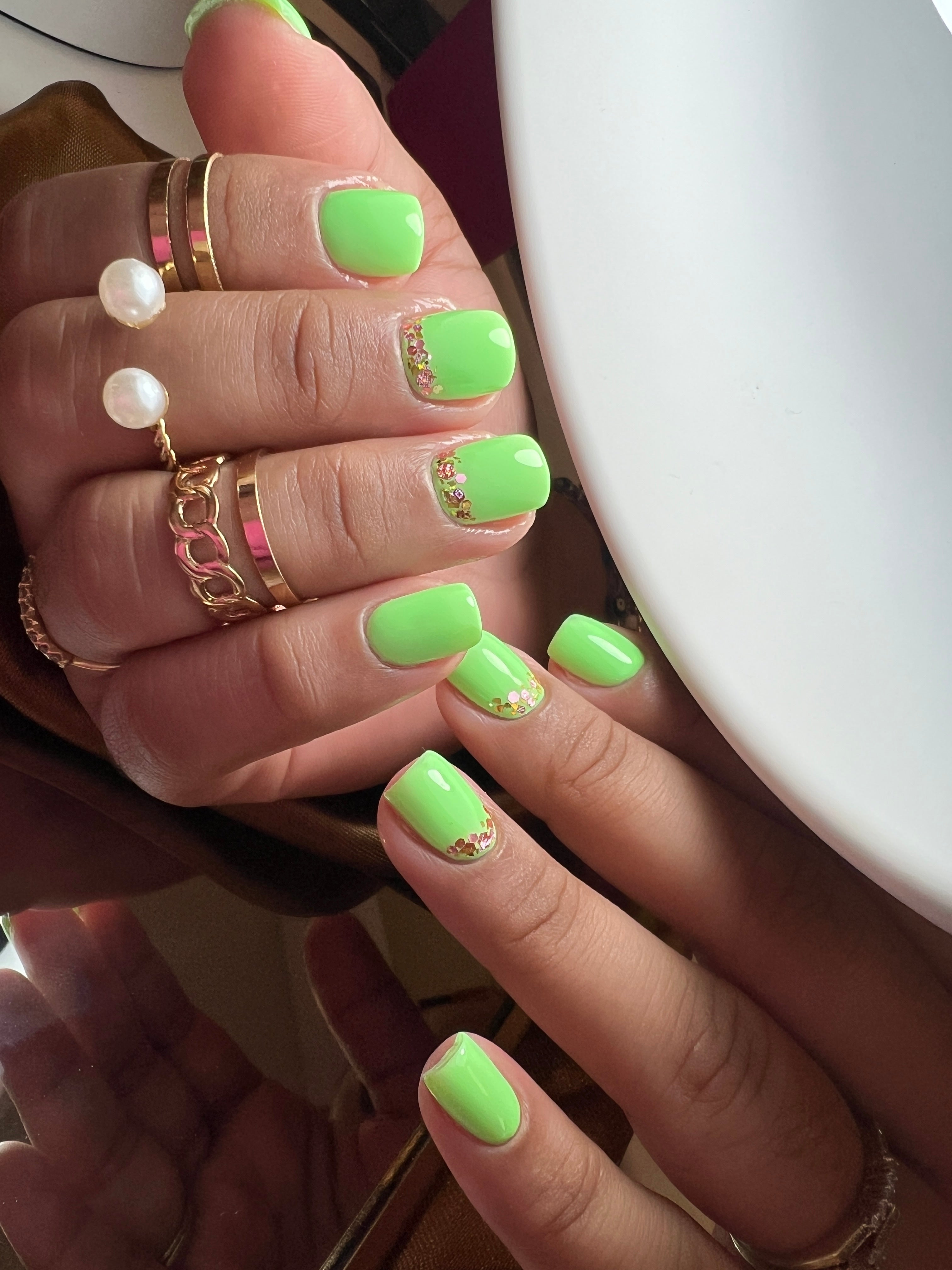 NUEVO GEL COLOR MINT BABY GREEN