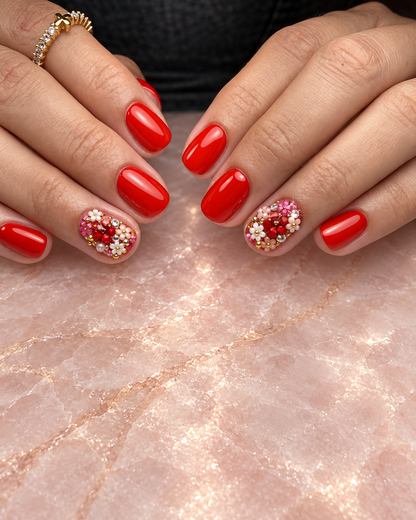 Gel Rojo Vibrante