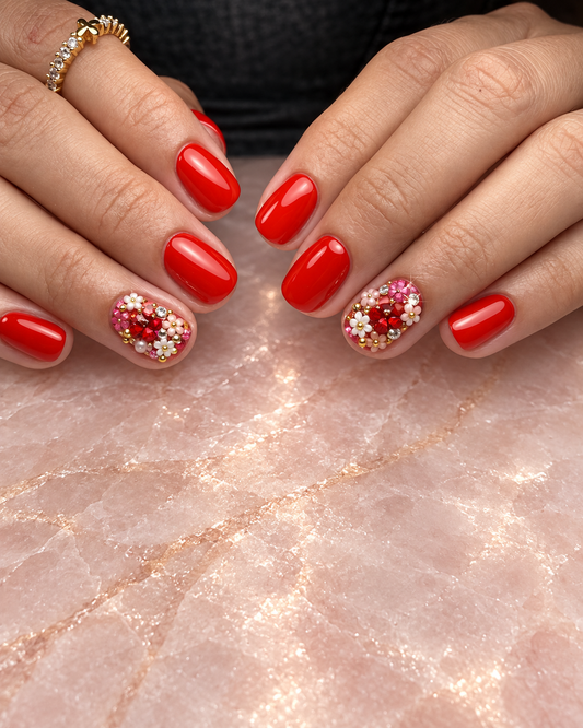 Gel Rojo Vibrante