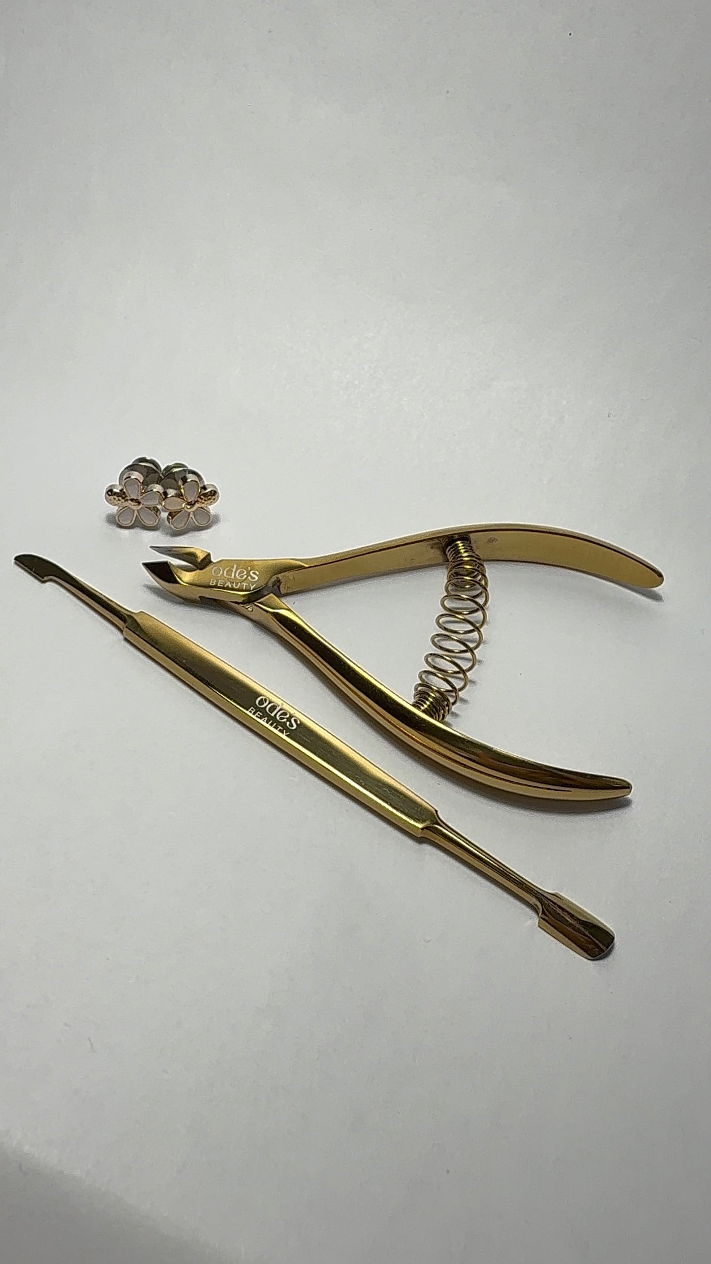 Set Nipper 5mm y Pusher Acero Inoxidable