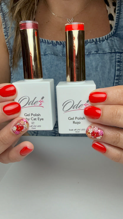 Gel Rojo Vibrante