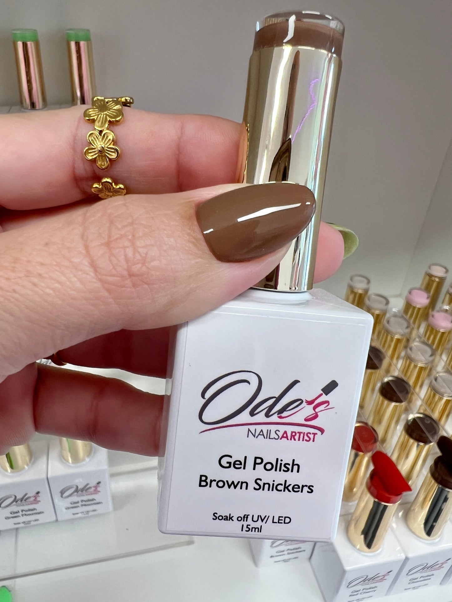GEL COLOR BROWN SNICKERS
