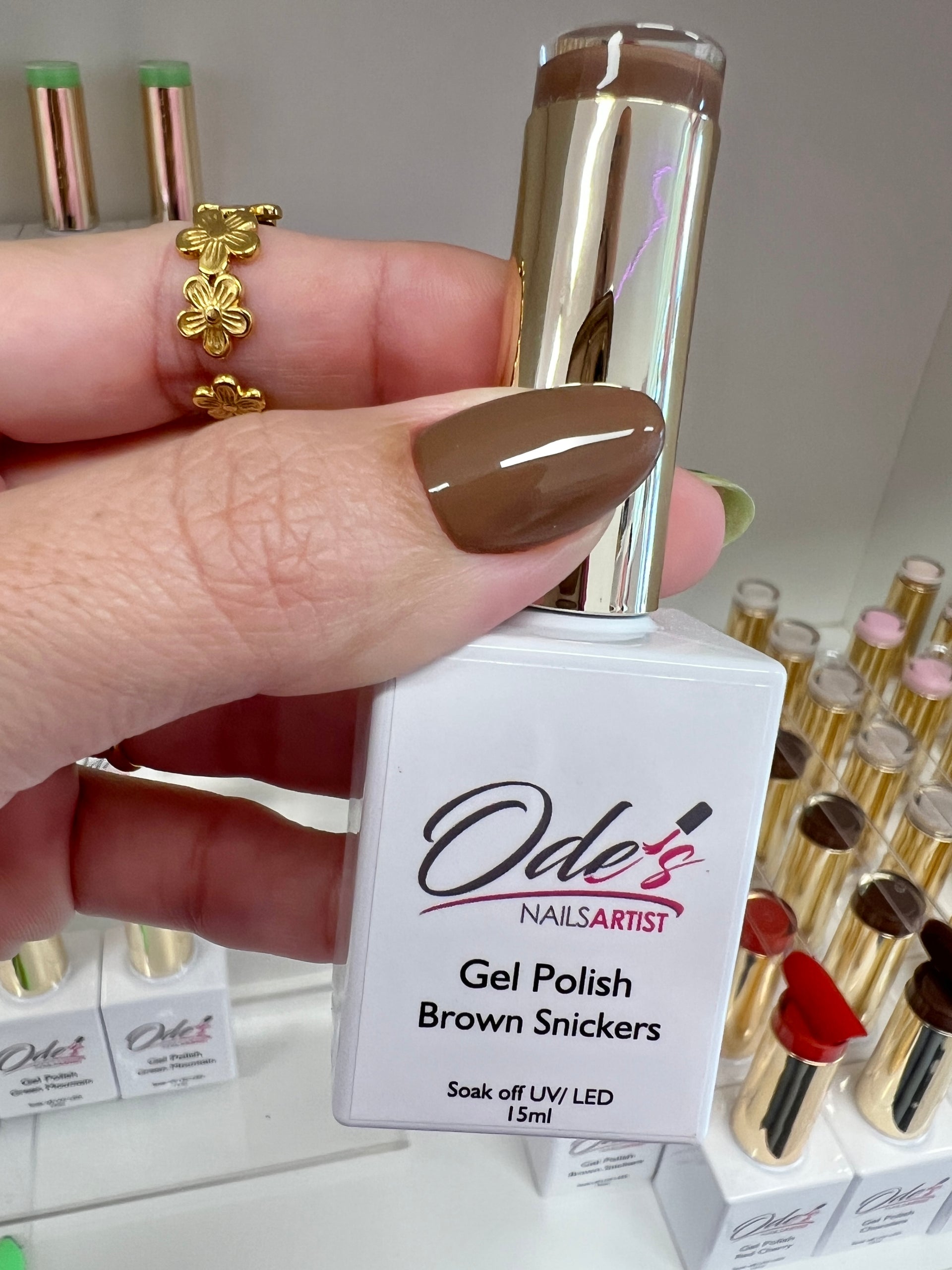 GEL COLOR BROWN SNICKERS