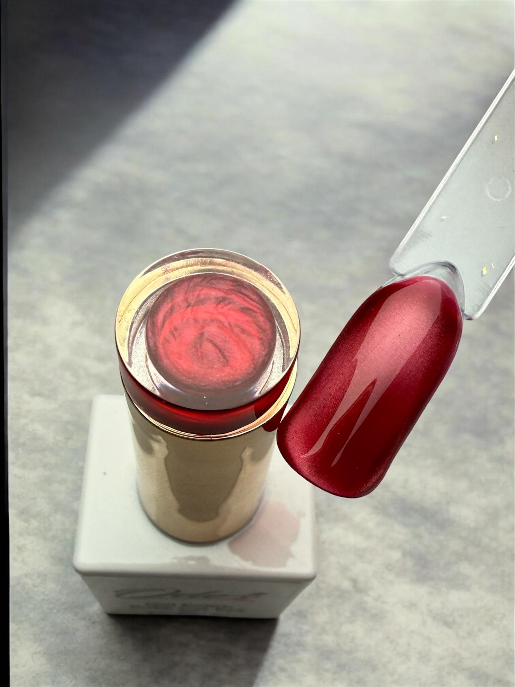 COLOR GEL CAT EYE ROJO VINO