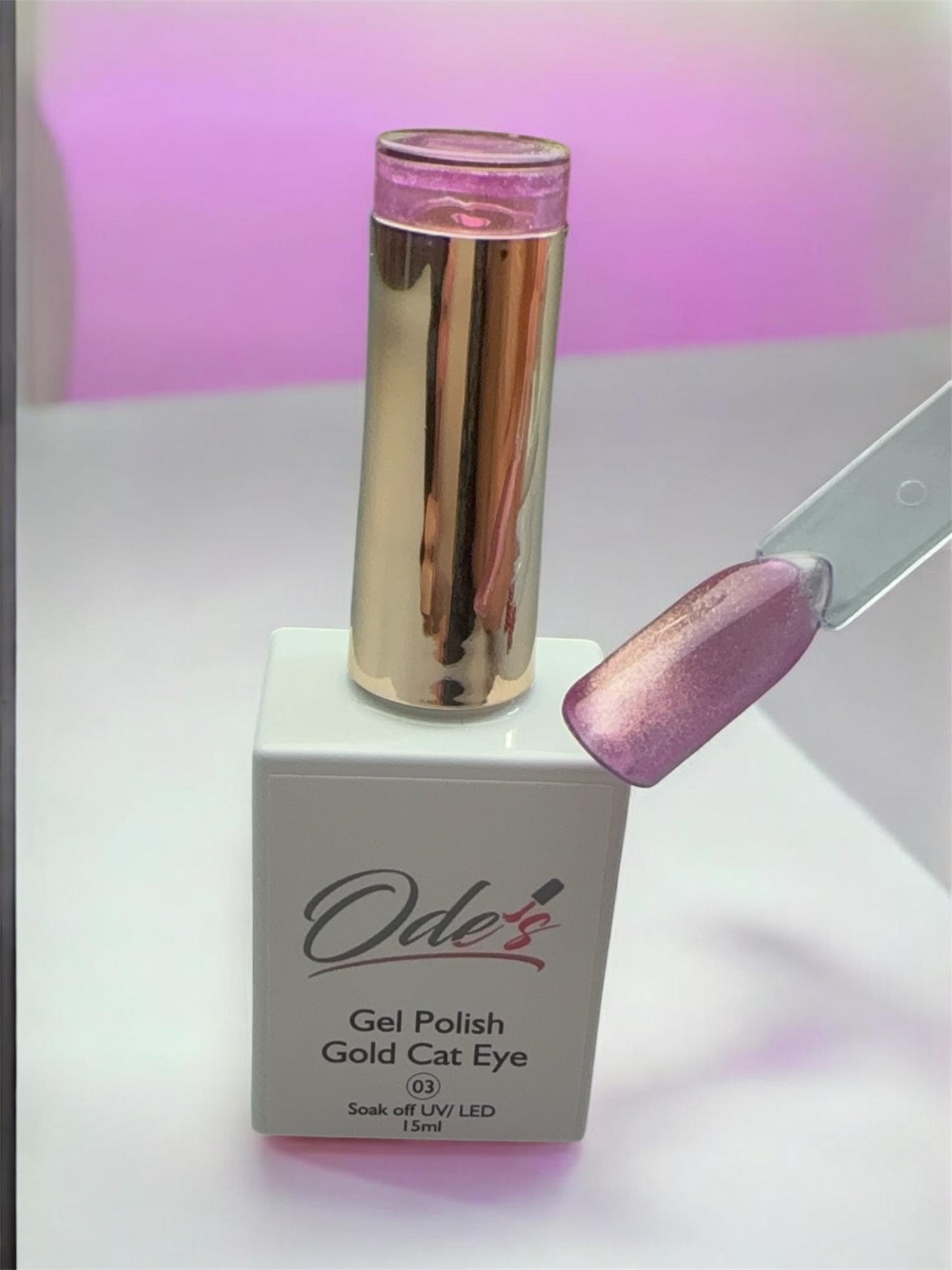 COLOR GEL CAT EYE PINK GOLD