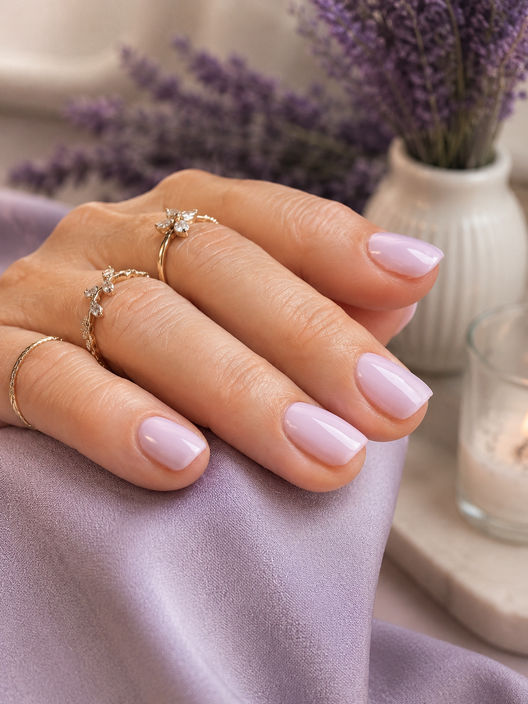 GEL COLOR LILA CLARO