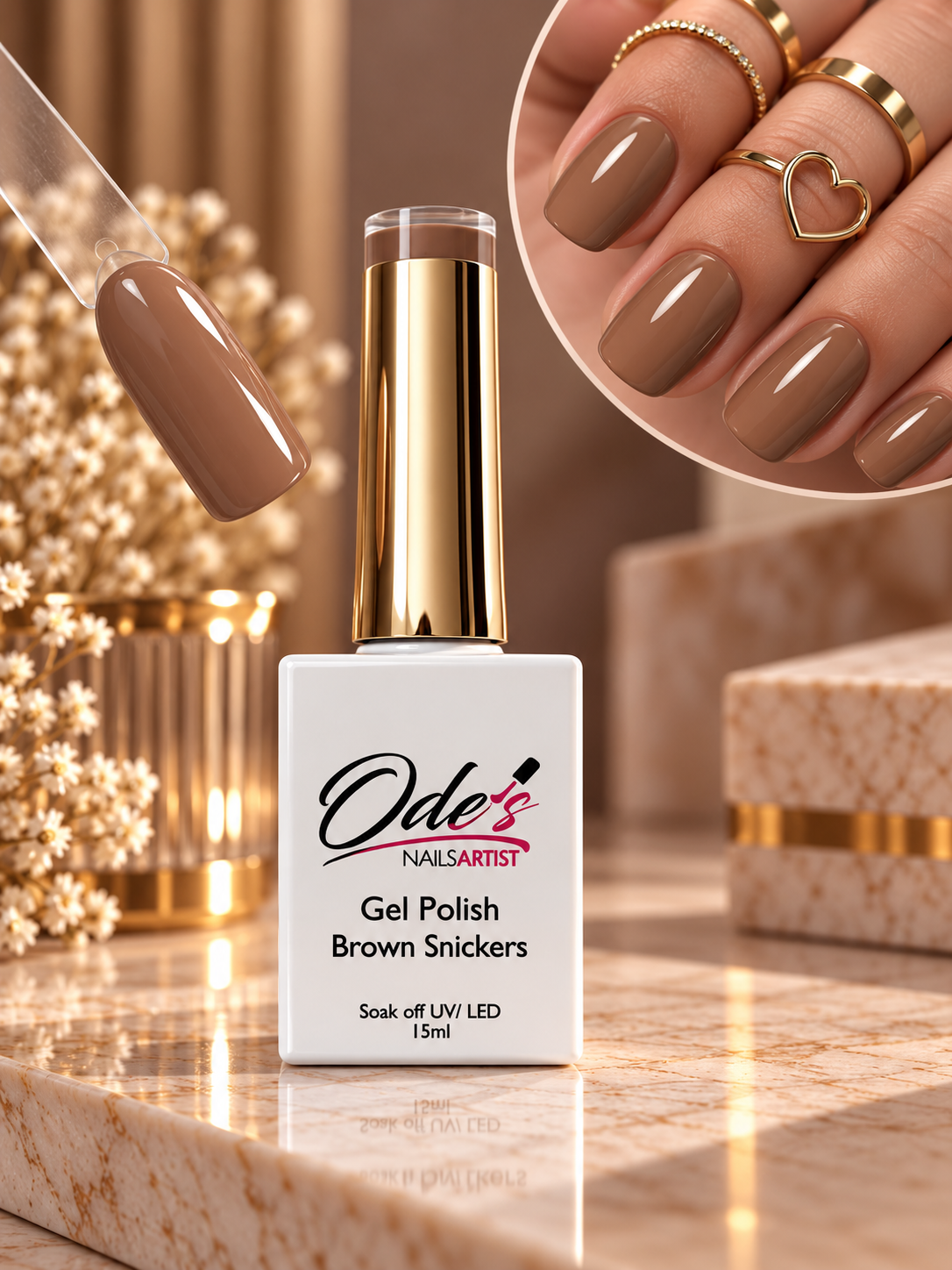 GEL COLOR BROWN SNICKERS