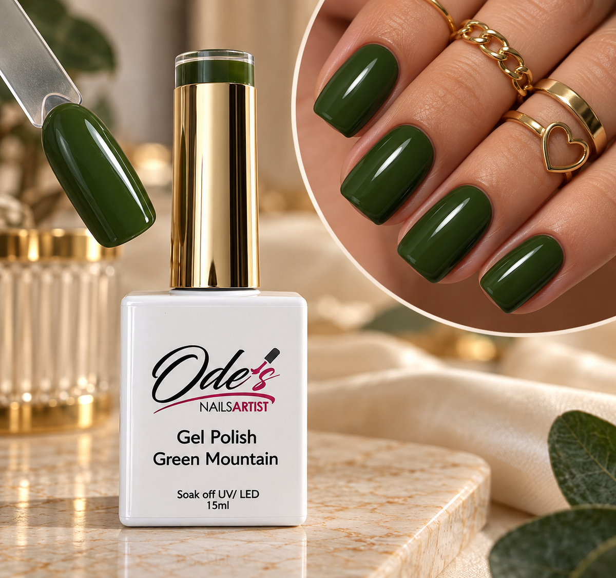 NUEVO GEL COLOR GREEN MOUNTAIN