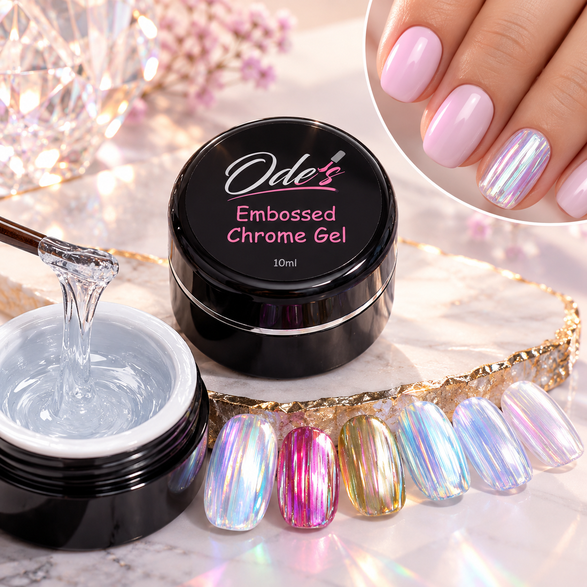 EMBOSSED GEL EFFECT