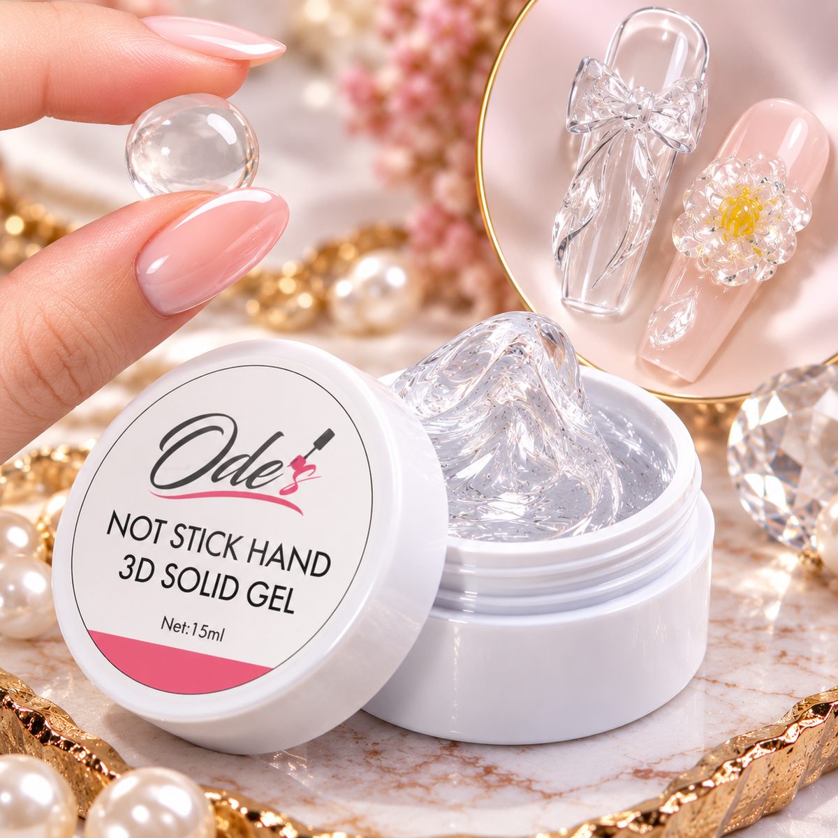 3D SOLID GEL NO STICK