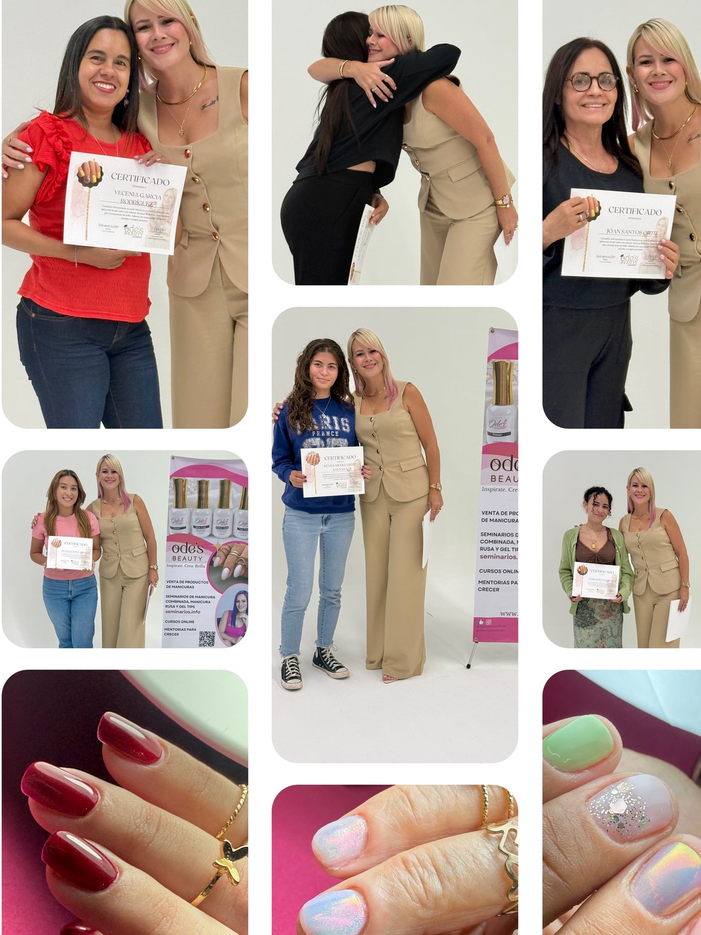 SEMINARIO PRESENCIAL 2 EN 1 MANICURA EN SECO COMBINADA