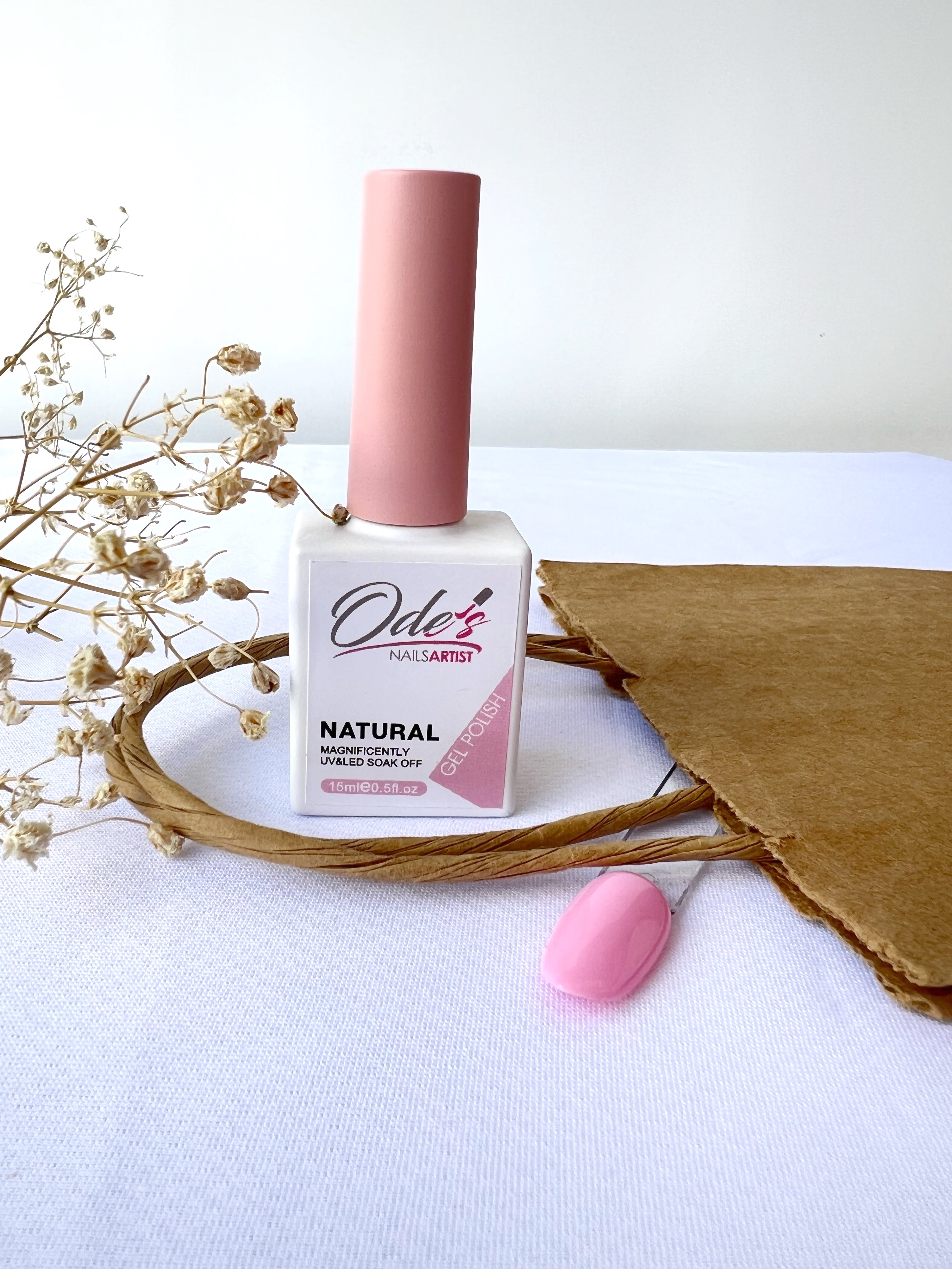 No. 8 GEL ROSA CLARO PASTEL